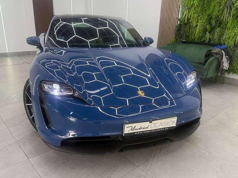 Usado Porsche Taycan 300 kW (408 CV) 2024 Azul Coupe