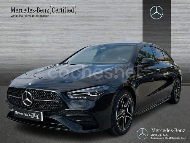Negro Usado 2025 Mercedes CLA200 Shooting Brake AMG line Familiar | 38.900 € (Precio justo) - Imagen 1/4