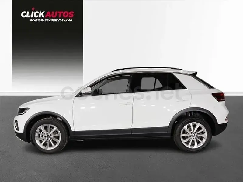 Usado VW T-Roc Life 110 CV (80 kW) 2023 Blanco SUV