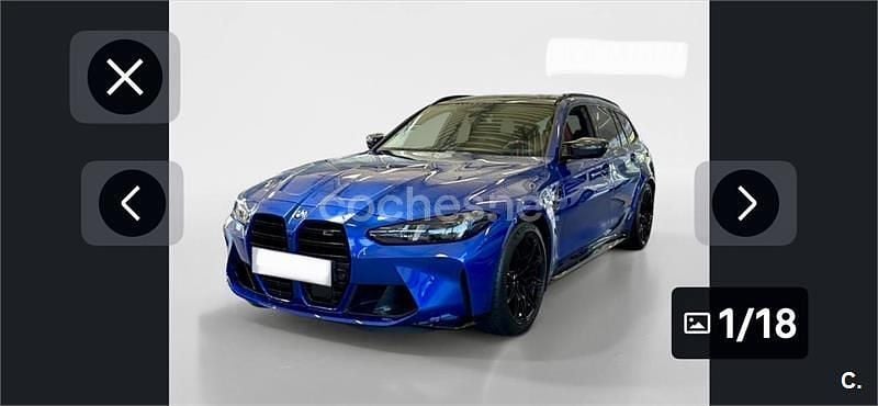 Azul Usado 2025 BMW M3 Familiar | 114.990 € (Caro) - Imagen 1/4