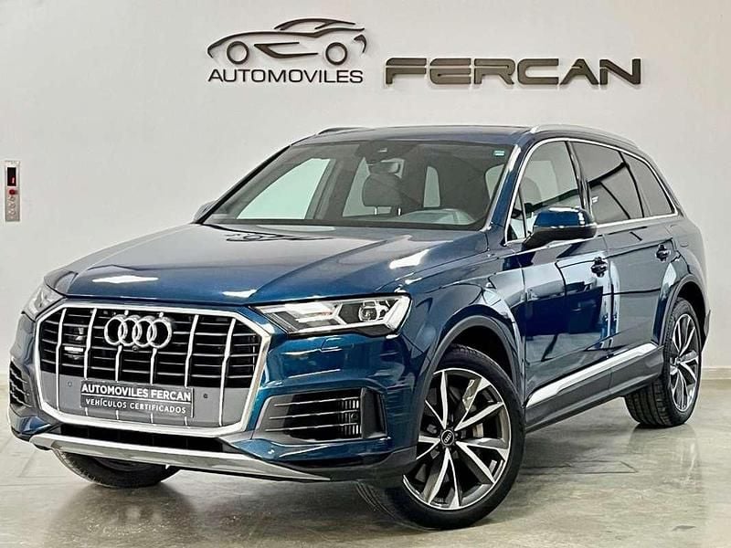 Usado Audi Q7 381 CV (280 kW) 2021 Azul SUV