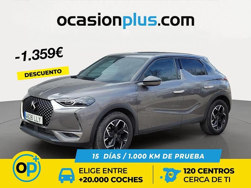 Usado DS Automobiles DS3 Crossback So Chic 131 CV (96 kW) 2020 Gris SUV