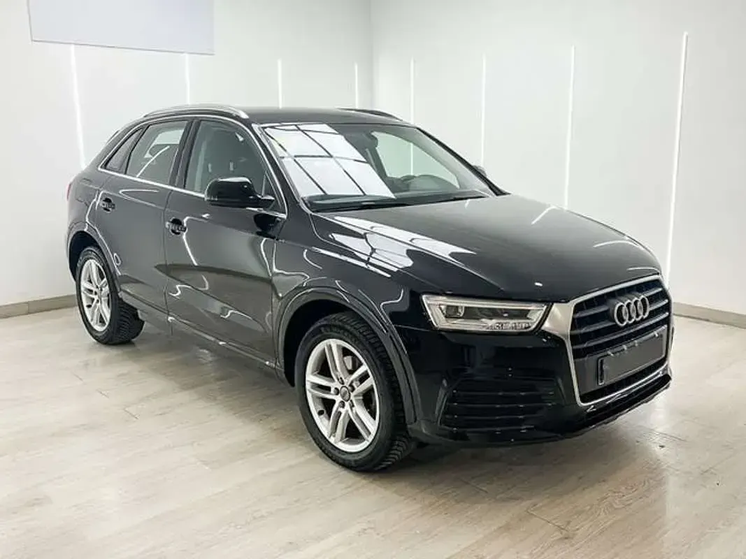 Usado Audi Q3 Attraction 150 CV (110 kW) 2018 Negro SUV