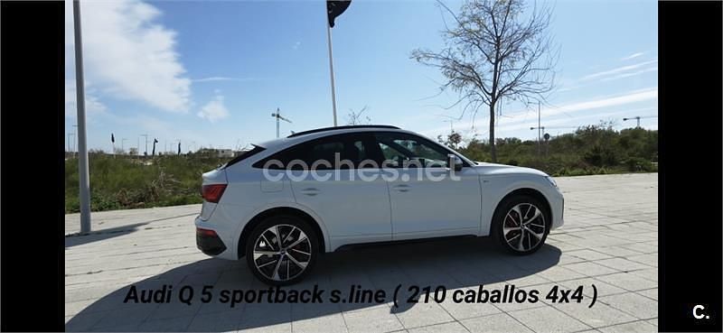 Usado Audi Q5 Sportback S-Line 204 CV (150 kW) 2022 Blanco SUV