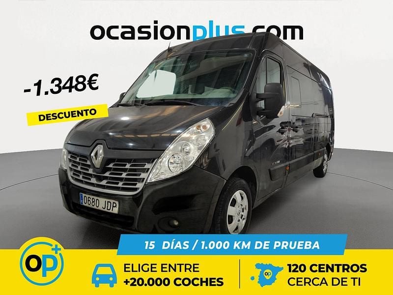 Negro Usado 2015 Renault Master R.S. Berlina | 18.200 € (Buen precio) - Imagen 1/4