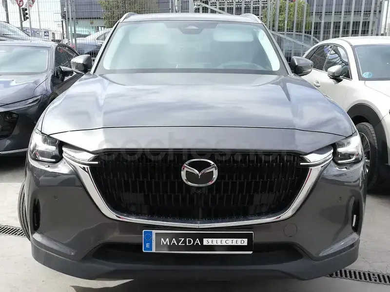Nuevo Mazda CX-80 Exclusive-Line 254 CV (186 kW) 2025 Gris / plata SUV