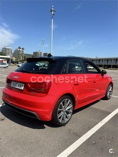 Usado Audi A1 Sportback 86 CV (63 kW) 2014 Rojo Utilitario