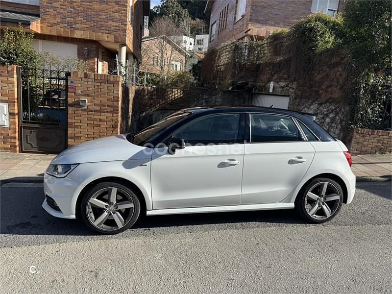 Usado Audi A1 Sportback S-Line 116 CV (85 kW) 2017 Blanco Utilitario