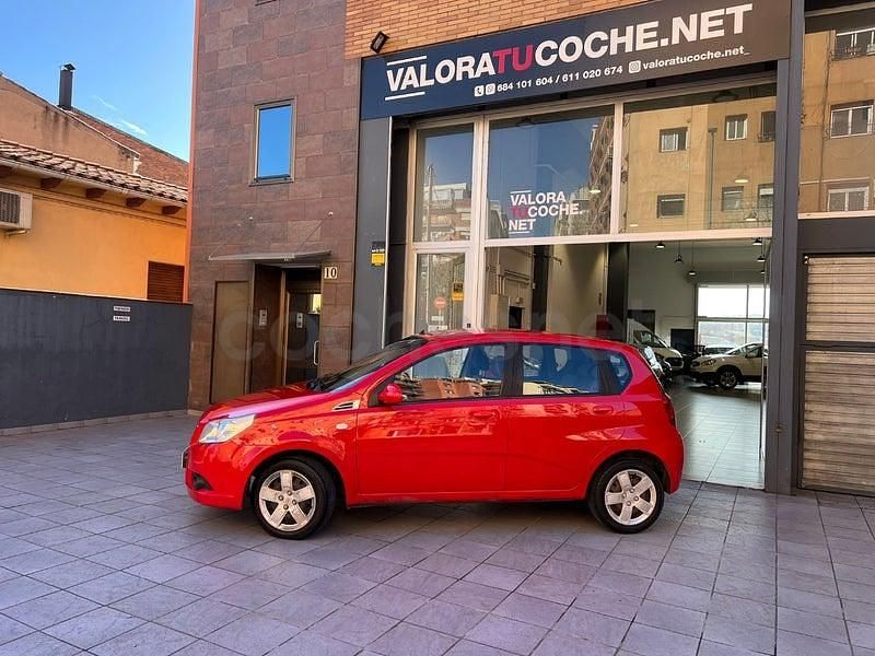 Usado Chevrolet Aveo LS 84 CV (61 kW) 2009 Rojo Berlina