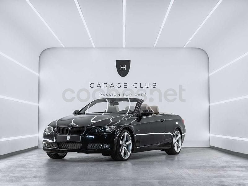 Negro Usado 2007 BMW 335 Cabriolet Descapotable | 21.999 € (Precio justo) - Imagen 1/4