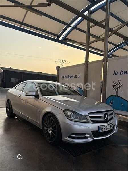 Usado Mercedes C180 156 CV (114 kW) 2012 Gris / plata Coupe