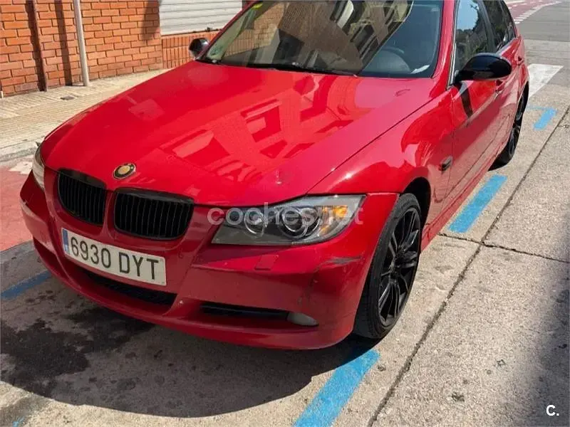 Usado BMW 320 150 CV (110 kW) 2006 Rojo Berlina