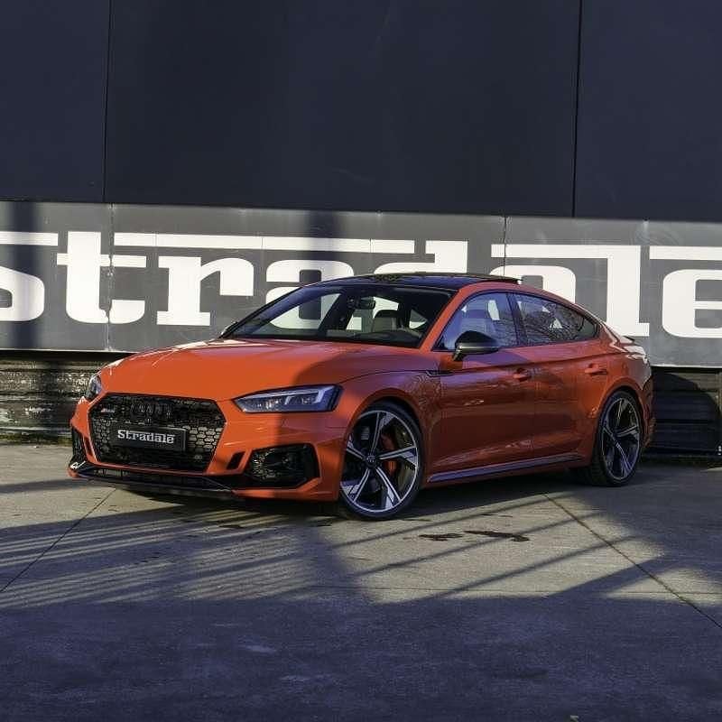 Usado Audi RS5 Sportback 450 CV (330 kW) 2020 Rojo Berlina