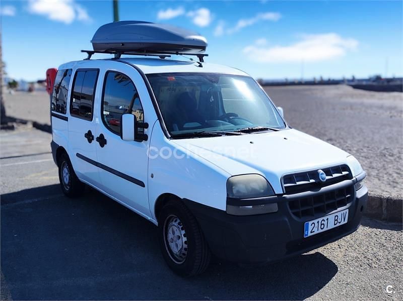 Blanco Usado 2009 Fiat Doblò Active Monovolumen | 5200 € (Precio justo) - Imagen 1/4