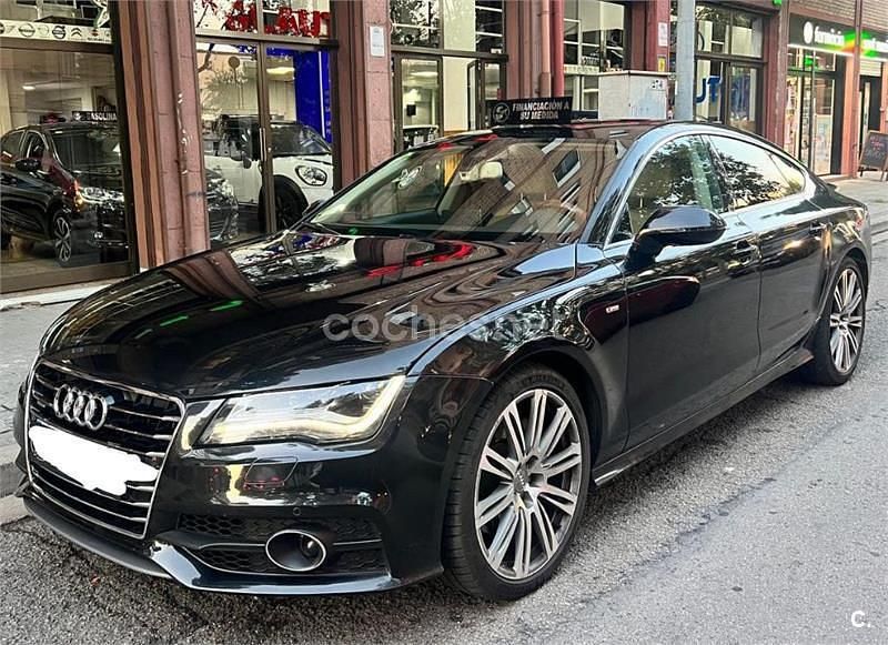Usado Audi A7 Sportback 245 CV (180 kW) 2011 Negro Utilitario