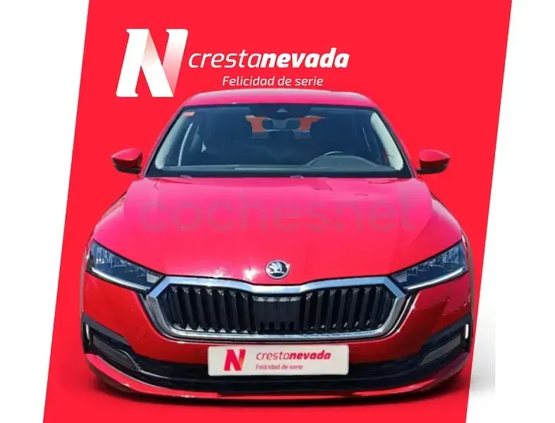 Usado Skoda Octavia Ambition 115 CV (84 kW) 2021 Rojo Berlina