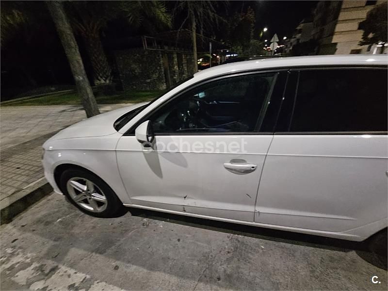 Usado Audi A3 110 CV (80 kW) 2017 Blanco Berlina