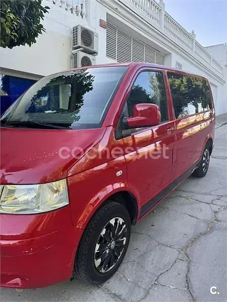 Usado VW T4 68 CV (50 kW) 2002 Rojo Van