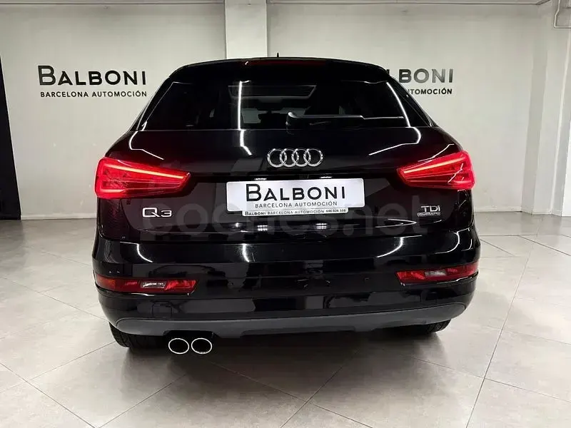 Usado Audi Q3 Sport 184 CV (135 kW) 2017 Negro SUV