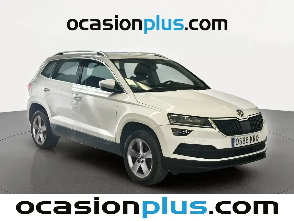 Usado Skoda Karoq 115 HP (84 kW) 2018 Branco SUV