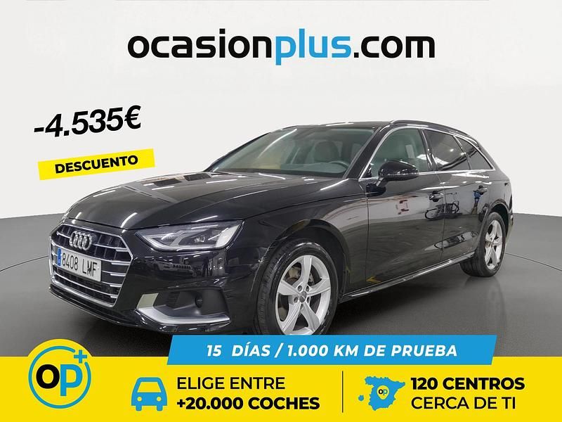 Negro Usado 2021 Audi A4 Advanced Plus Familiar | 23.490 € (Precio justo) - Imagen 1/4