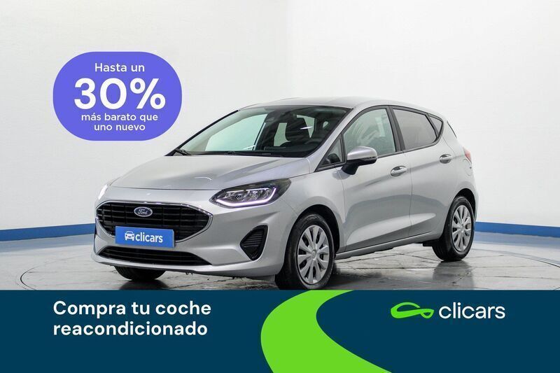 Gris Usado 2022 Ford Fiesta Trend Utilitario | 13.990 € (Precio justo) - Imagen 1/4