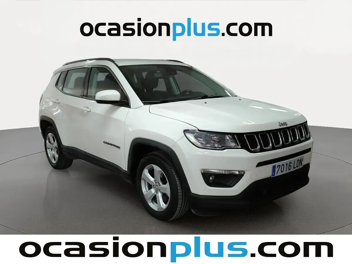 Usado Jeep Compass Longitude 120 CV (88 kW) 2019 Blanco SUV