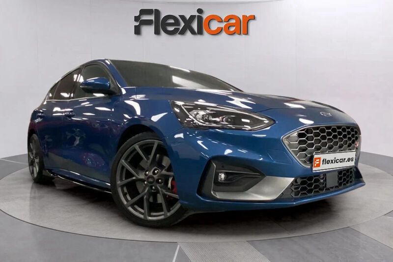 Azul Usado 2021 Ford Focus ST Berlina | 24.490 € (Buen precio) - Imagen 1/4