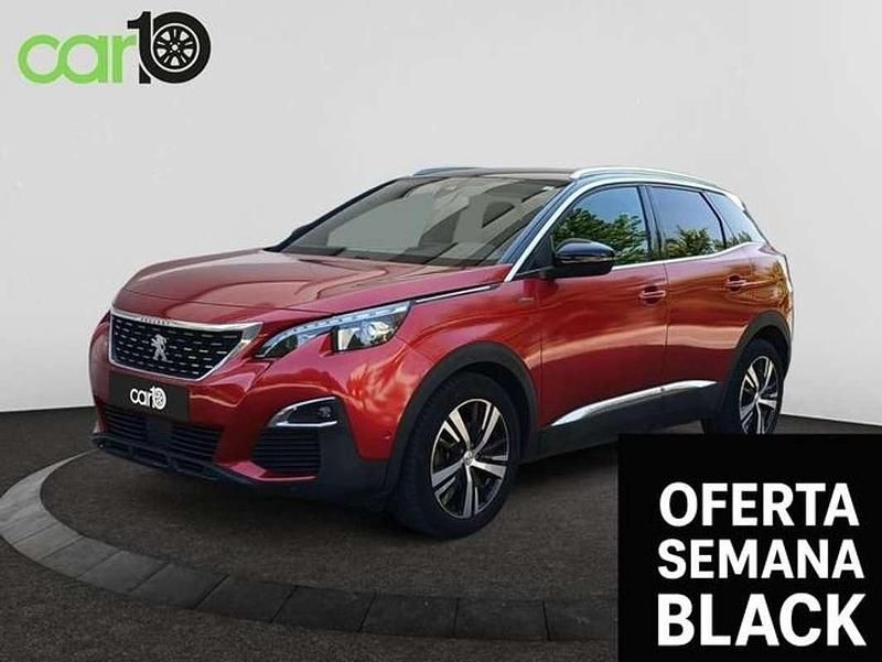 Rojo Usado 2018 Peugeot 3008 GT-line SUV | 11.990 € (Super precio) - Imagen 1/4