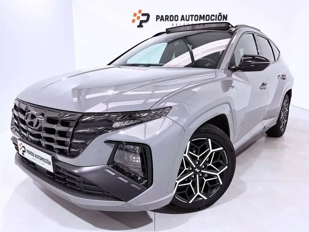 Begagnad Hyundai Tucson N Line 136 HK (100 kW) 2022 Grå SUV