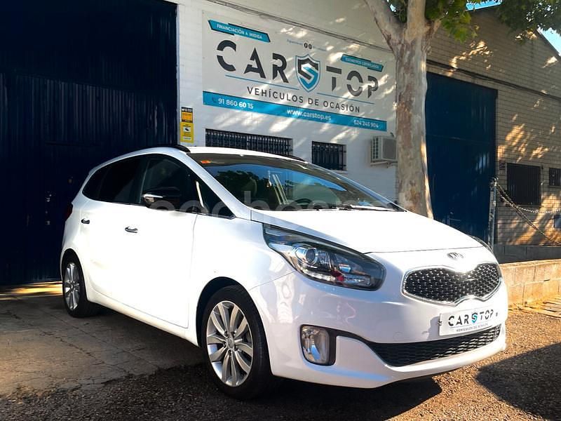 Blanco Usado 2016 Kia Carens Monovolumen | 10.490 € (Precio justo) - Imagen 1/4