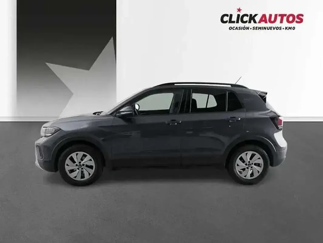 Usado VW T-Cross Life 116 CV (85 kW) 2024 Gris SUV