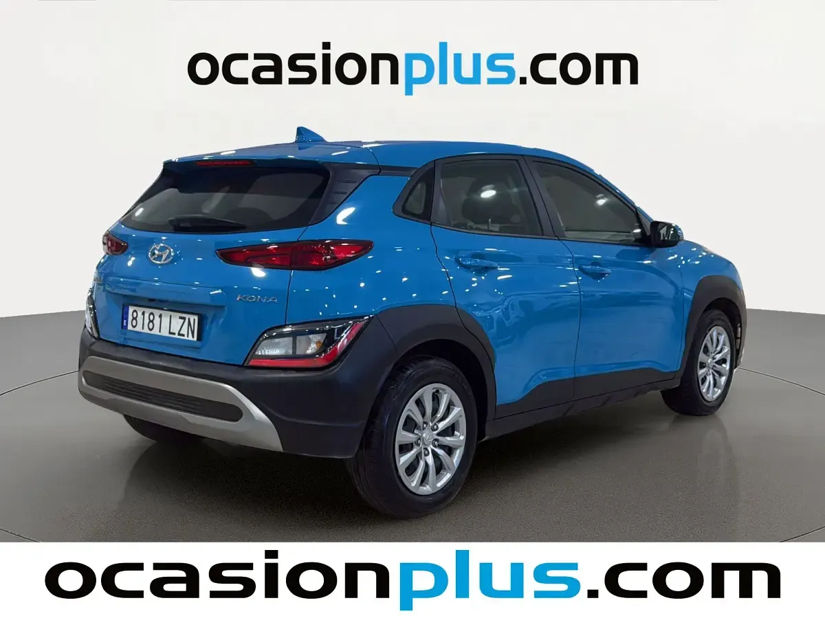 Usado Hyundai Kona 120 CV (88 kW) 2022 Azul SUV