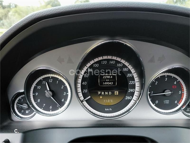 Usado Mercedes E220 Elegance 170 CV (125 kW) 2012 Gris / plata Descapotable