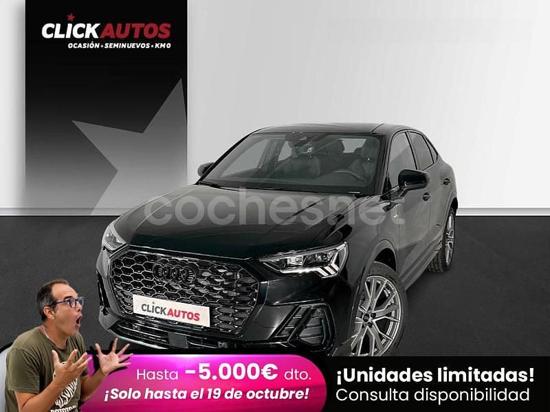 Negro Usado 2024 Audi Q3 Sportback SUV | 43.150 € (Un poco caro) - Imagen 1/4