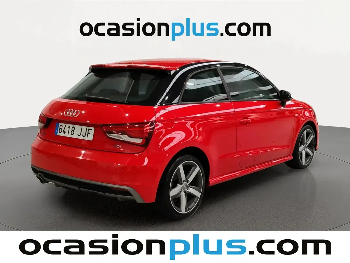 Usado Audi A1 S-Line 116 CV (85 kW) 2015 Rojo Utilitario