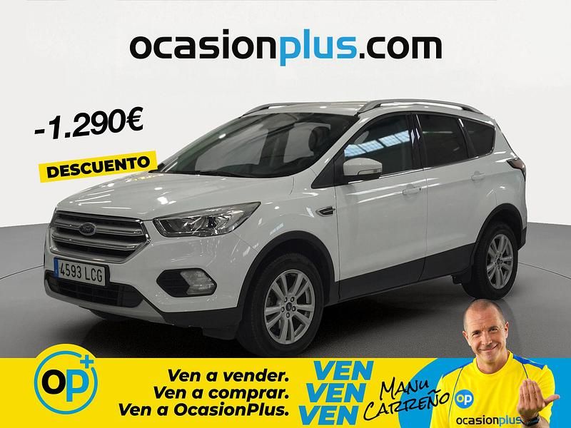 Usado Ford Kuga Trend+ 120 CV (88 kW) 2019 Blanco SUV