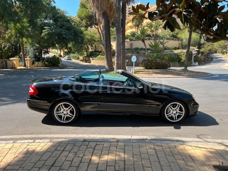 Usado Mercedes CLK55 AMG AMG 367 CV (269 kW) 2005 Negro Descapotable