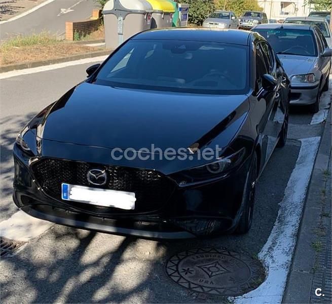 Negro Usado 2020 Mazda 3 Berlina | 22.900 € (Precio justo) - Imagen 1/4