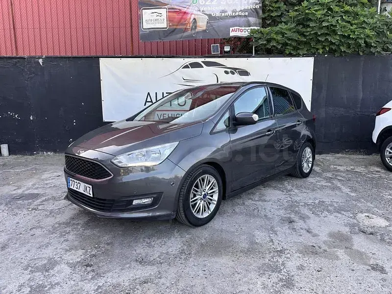 Usado Ford C-MAX Trend 125 CV (91 kW) 2016 Gris / plata Monovolumen