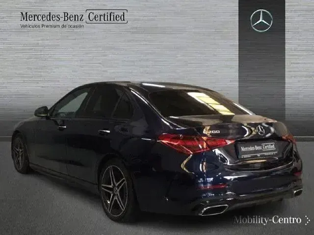 Usado Mercedes C200 204 CV (150 kW) 2022 Azul cavansita