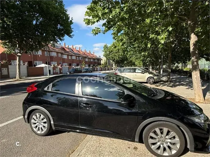 Usado Honda Civic Sport 150 CV (110 kW) 2012 Negro Berlina