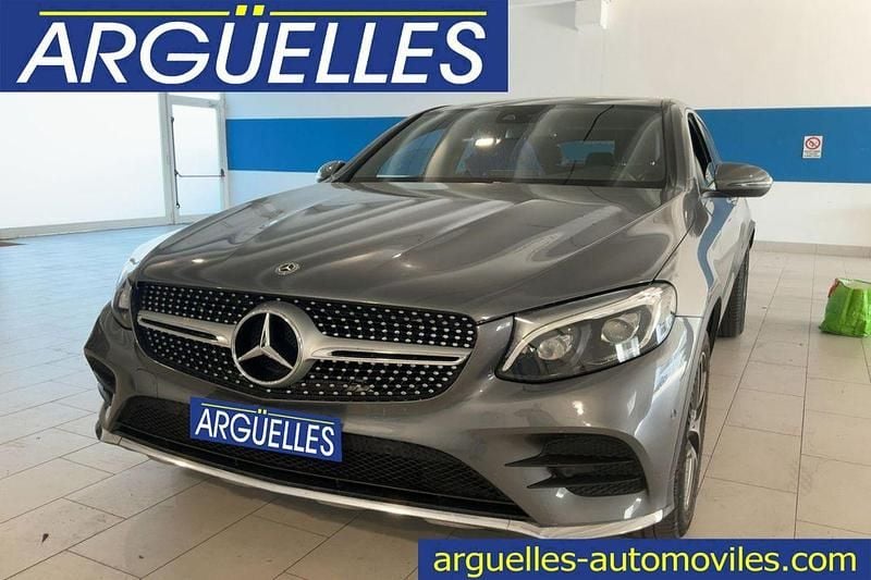 Gris Usado 2019 Mercedes GLC250 Coupe | 39.800 € (Precio justo) - Imagen 1/4
