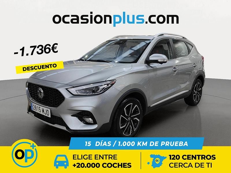 Gris Usado 2023 MG ZS Luxury SUV | 14.150 € (Precio justo) - Imagen 1/4