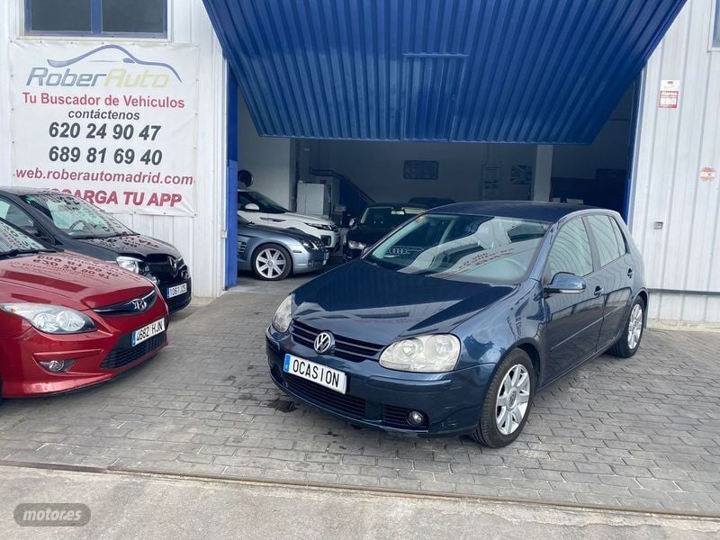 Usado VW Golf IV 110 CV (80 kW) 2004 Azul Berlina