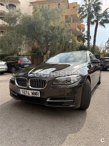 Usado BMW 518 143 CV (105 kW) 2014 Negro Berlina