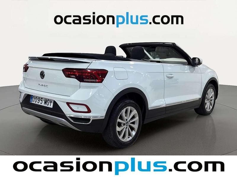 Usado VW T-Roc Cabriolet Style 150 CV (110 kW) 2023 Blanco Descapotable