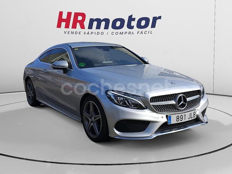 Gris / plata Usado 2016 Mercedes C220 Coupe | 27.990 € (Un poco caro) - Imagen 1/4