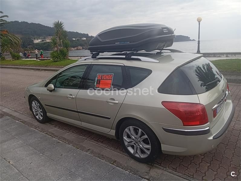 Usado Peugeot 407 Sport 136 CV (100 kW) 2005 Beige Familiar