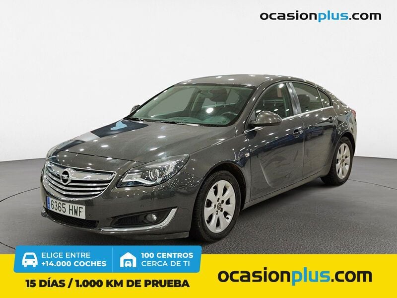 Gris Usado 2014 Opel Insignia Business Berlina | 9200 € (Precio justo) - Imagen 1/4
